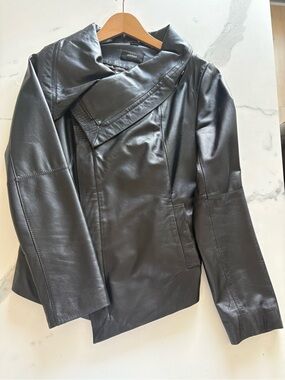 Rudsak aymmeyrical leather jacket